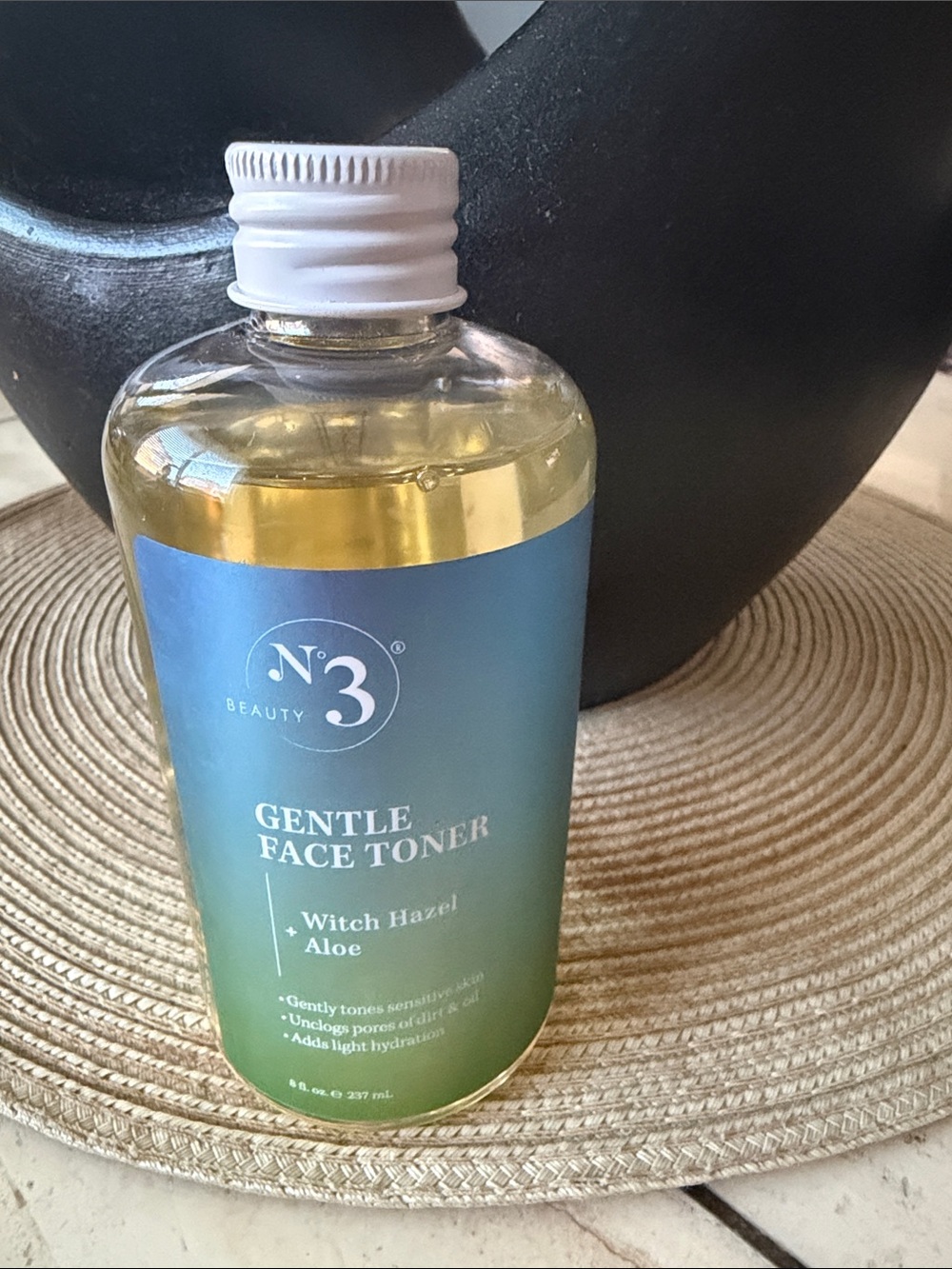 Gentle Face Toner with Witch Hazel & Aloe – Green/Blue